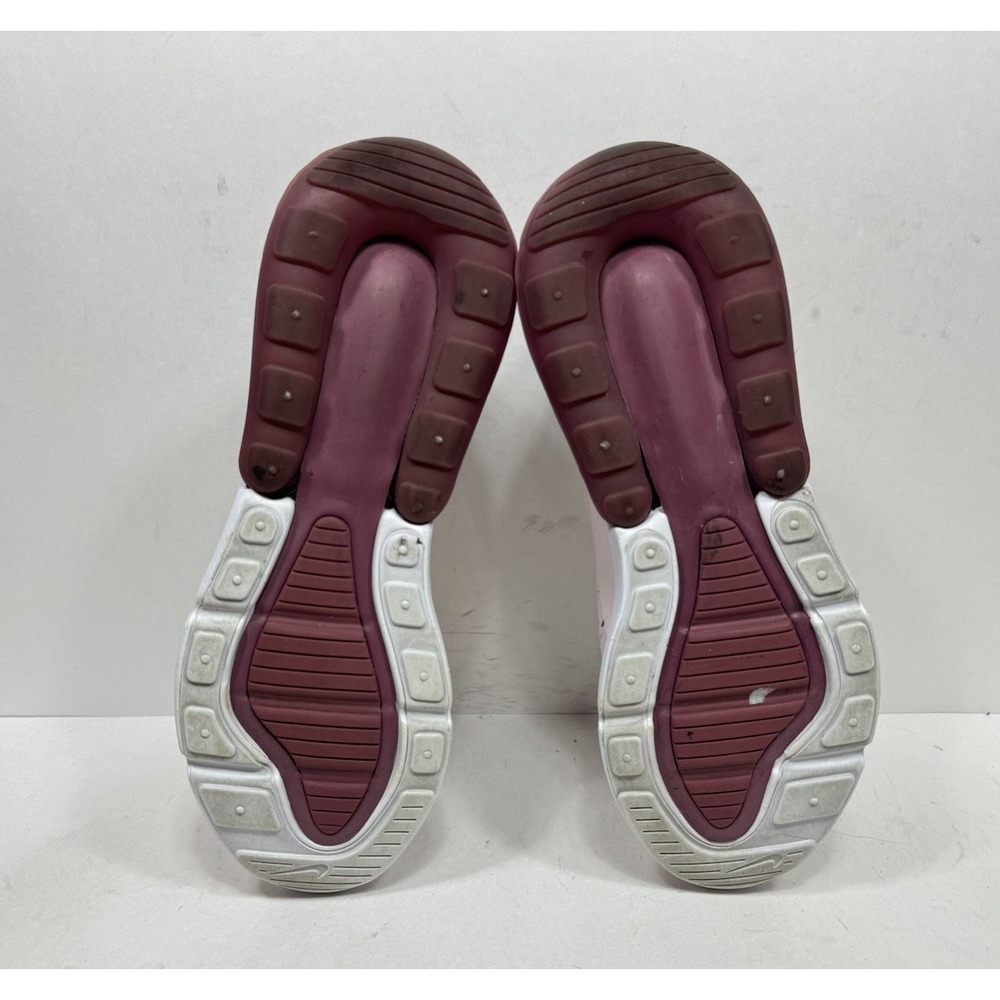 Nike Air Max 270 Women’s Pink and Burgundy Athletic Sneakers - Picture 6 of 8